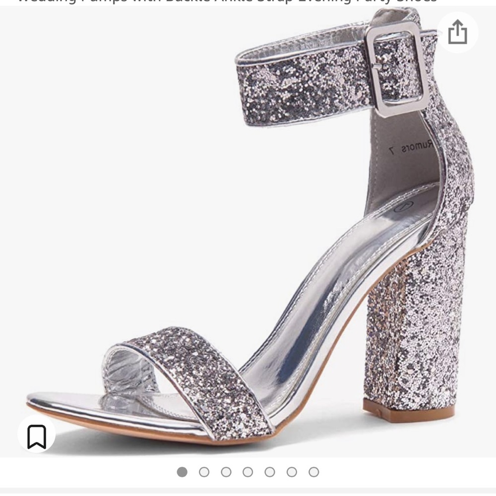 Herstyle Rumors Women's Fashion Chunky Heel Open Toe with Buckle Ankle Strap